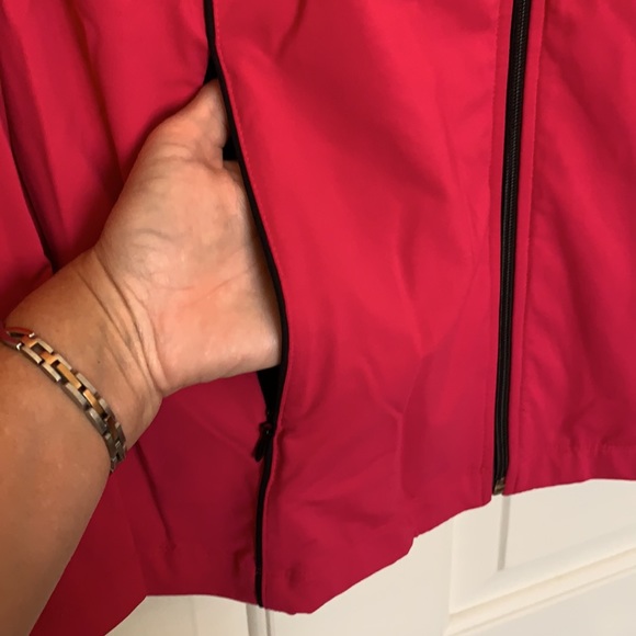 Soma Tranquility magenta L/W workout jacket sz LARGE - Picture 5 of 7